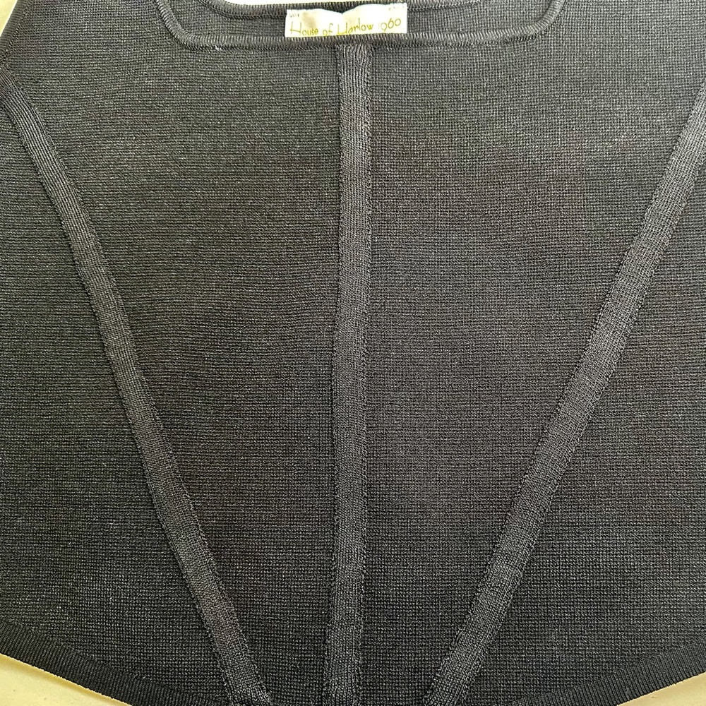 House of Harlow 1960 BLACK Crop Top - Picture 5 of 5